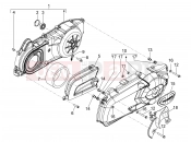 PIAGGIO MP3 300 YOUrban ERL Crankcase cover - Crankcase cooling