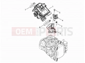 PIAGGIO MP3 300 YOUrban ERL Throttle body - Injector - Induction joint