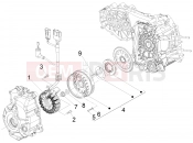 Flywheel magneto - Piaggio MP3 300 YOUrban LT ERL 2012