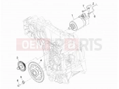 Stater - Electric starter - Piaggio MP3 300 YOUrban LT ERL 2013