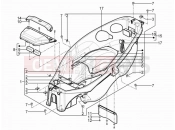 Helmet huosing - Undersaddle - Piaggio MP3 300 YOUrban LT ERL 2014