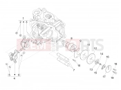 Rocking levers support unit - Piaggio MP3 300 YOUrban LT RL - Sport 2019