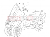 tükör - Piaggio MP3 400 ie 2007