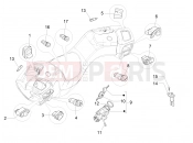 PIAGGIO MP3 400 ie Selectors - Switches - Buttons
