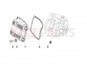PIAGGIO MP3 400 RL Touring Cylinder head cover