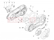PIAGGIO MP3 500 LT Business Crankcase cover - Crankcase cooling