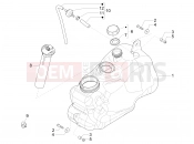 Benzin tank - Piaggio MP3 500 LT Business 2016