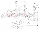 Silencer - Piaggio MP3 500 LT Sport 2014