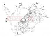Fuel tank - Piaggio MP3 500 LT Sport - Business 2013