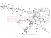 Rocking levers support unit - Piaggio MP3 500 LT Sport - Business 2013