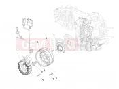 Flywheel magneto - Piaggio MP3 500 MAXI Sport Business ABS 2018