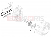 Oil pump - Piaggio MP3 500 MAXI Sport Business ABS 2018