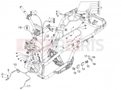 Main cable harness - Piaggio MP3 500 Sport (USA) 2011