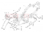 Frame/bodywork - Piaggio MP3 500 Sport Business ABS (USA) 2017