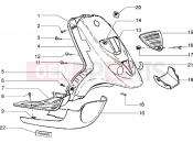 PIAGGIO Front shield-Footboard-Spoiler
