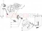 PIAGGIO Starting motor-starter lever