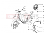 PIAGGIO NRG Extreme Cable harness-Regulator-H.T. Coil