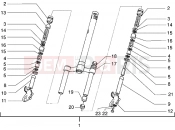 PIAGGIO NRG Extreme Front fork