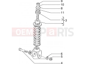 PIAGGIO NRG Extreme Rear shock absorber
