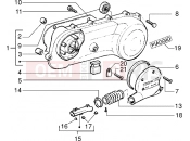 PIAGGIO NRG Extreme Transmission cover