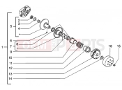 PIAGGIO Driven pulley