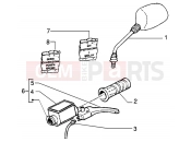 PIAGGIO Handlebars component parts
