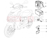 PIAGGIO NRG Power DD Battery - relays