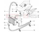 PIAGGIO NRG Power DD Cooling system