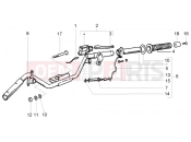 PIAGGIO NRG Power DD Handlebars component parts