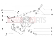 PIAGGIO NRG Power DD Rear caliper