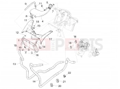 hűtő rendszer - Piaggio NRG Power DD 2010