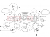 Selectors - Switches - Buttons - Piaggio NRG Power DD 2013