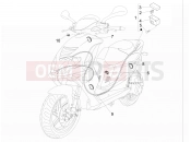 Main cable harness - Piaggio NRG Power DD 2014