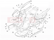Side cover - Spoiler - Piaggio NRG Power DD 2014