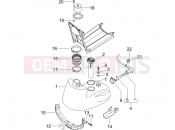 Fuel tank - Piaggio NRG Power DD Serie Speciale 2009