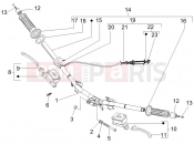 Handlebars - Master cil. - Piaggio NRG Power DD Serie Speciale 2009