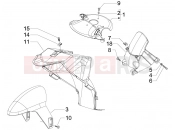 Wheel huosing - Mudguard - Piaggio NRG Power DD Serie Speciale 2009