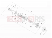 Driven pulley - Piaggio NRG Power DT 2008