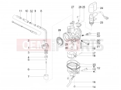 Carburetor's components - Piaggio NRG Power DT 2010