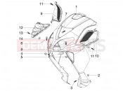 Front shield - Piaggio NRG Power DT 2010