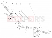 Handlebars - Master cil. - Piaggio NRG Power DT 2010