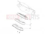 Meter combination - Cruscotto - Piaggio NRG Power DT 2011