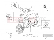 Plates - Emblems - Piaggio NRG Power DT 2014