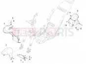 Wheel huosing - Mudguard - Piaggio NRG Power DT 2015