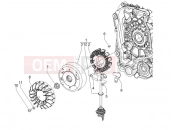 Flywheel magneto - Piaggio NRG Power DT Serie Speciale 2012
