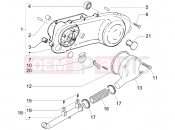 Crankcase cover - Crankcase cooling - Piaggio NRG Power Purejet 2007