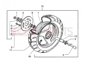 PIAGGIO Front wheel