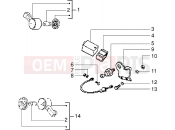 PIAGGIO Cable harness