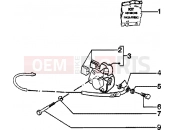 Disc brake caliper - Piaggio Skipper 125 4T