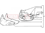 Optical unit - Piaggio Skipper 125 4T